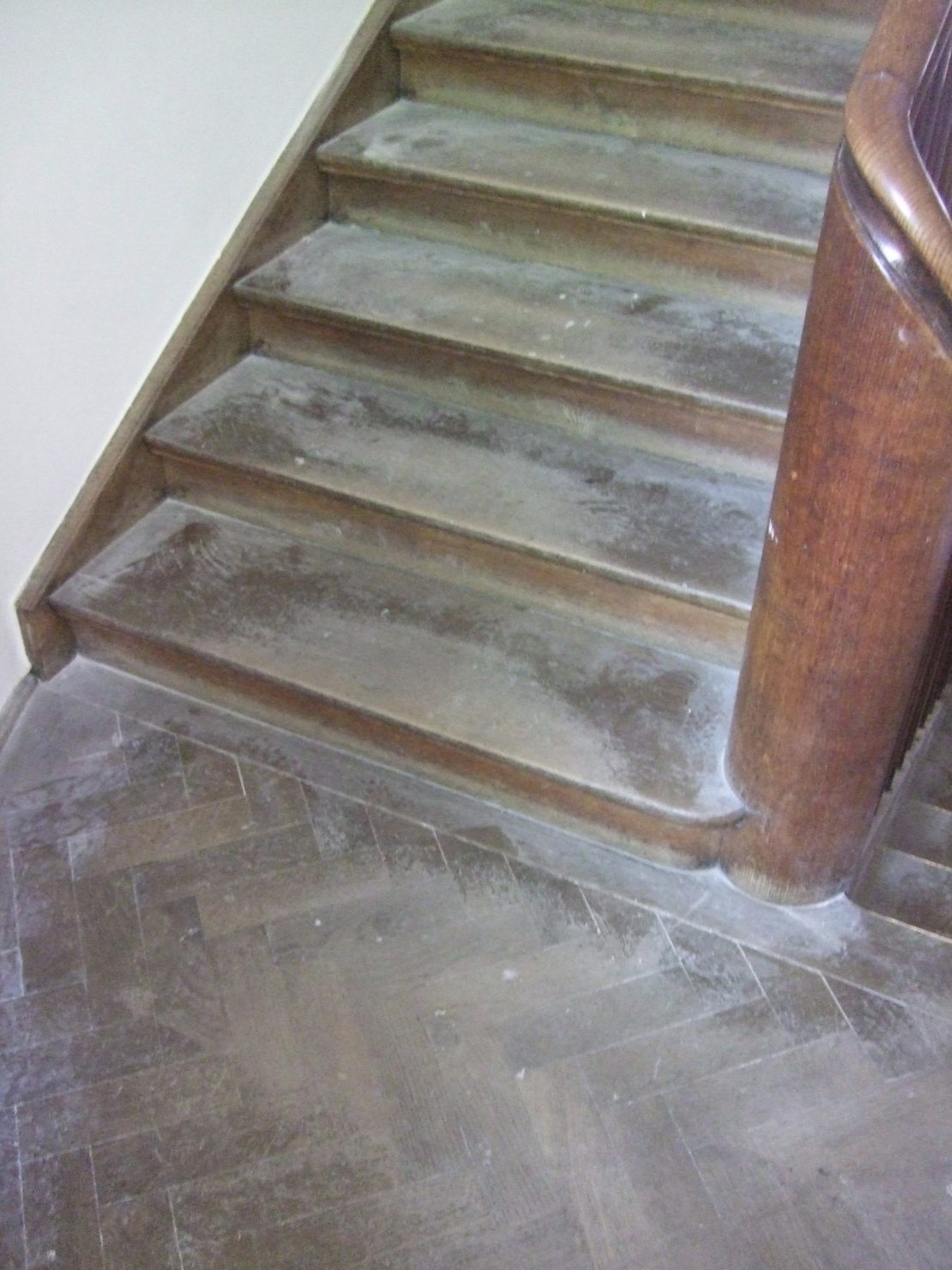 Restaurierung Treppenhaus/Treppe